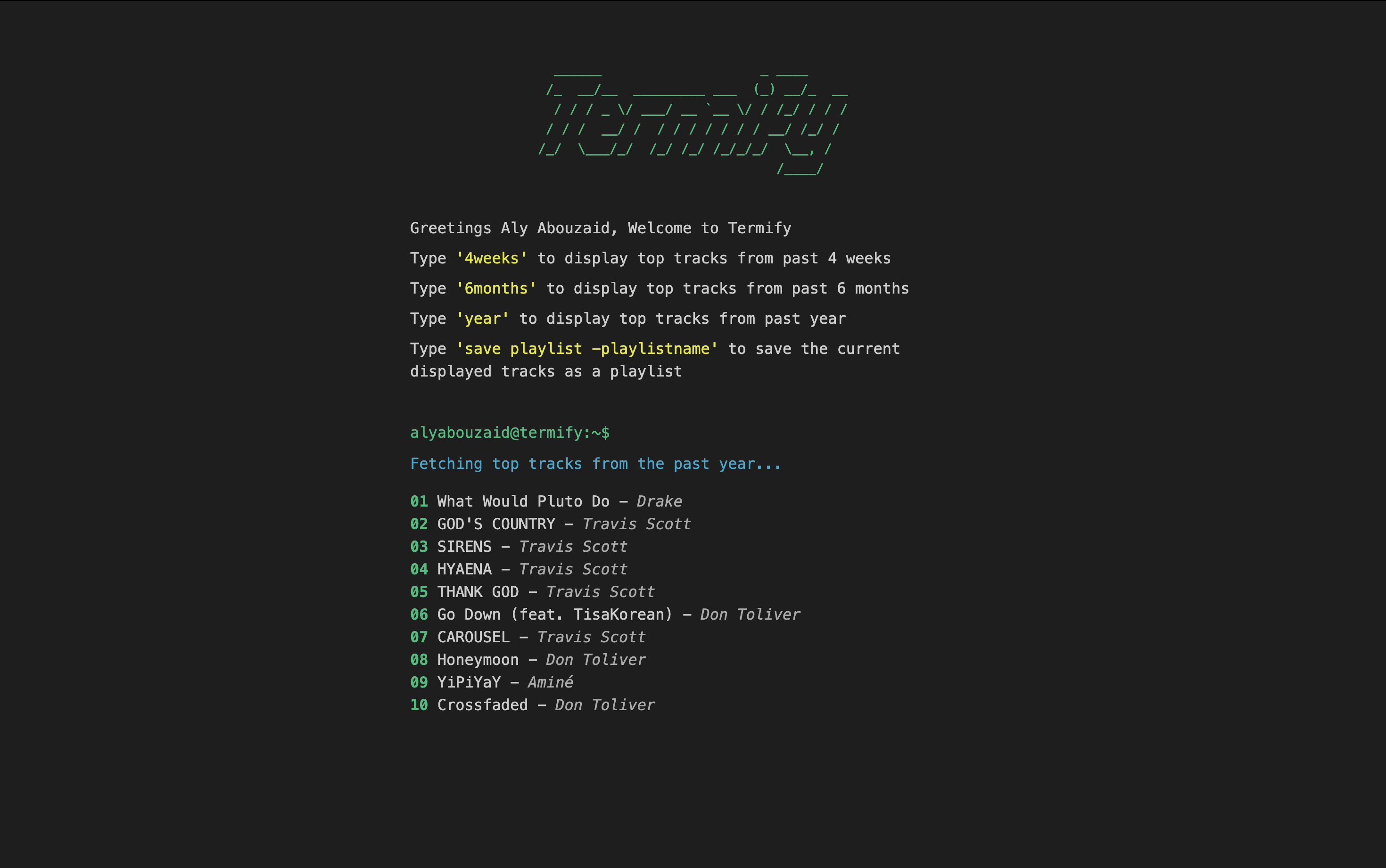 Termify Screenshot